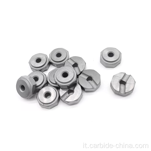 Piastra di spinta in carburo cementato in tungsteno per parti di usura